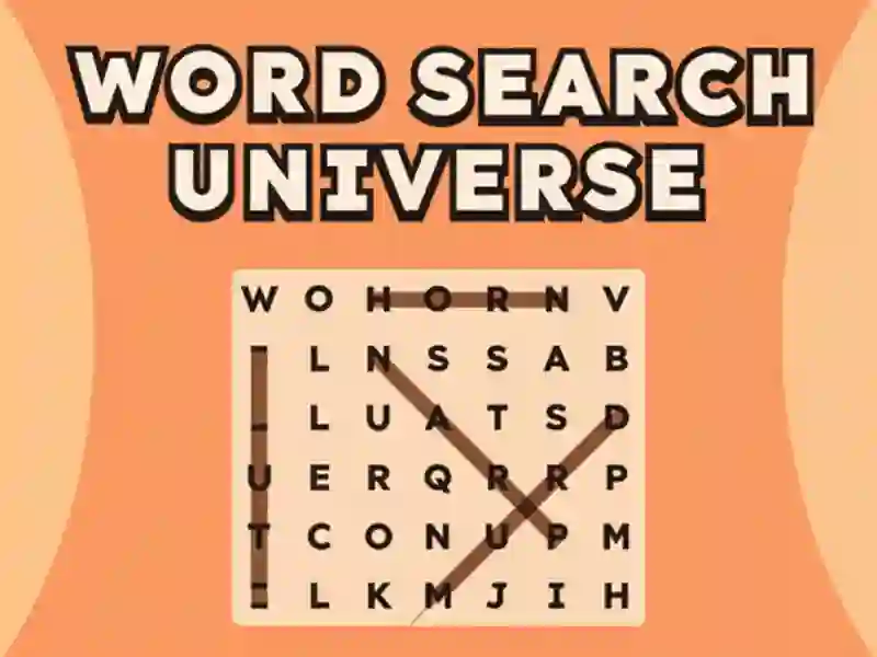 Játék Word Search Universe online
