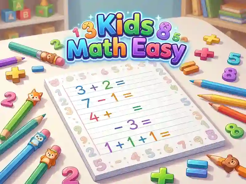 Játék Kids Math Easy online