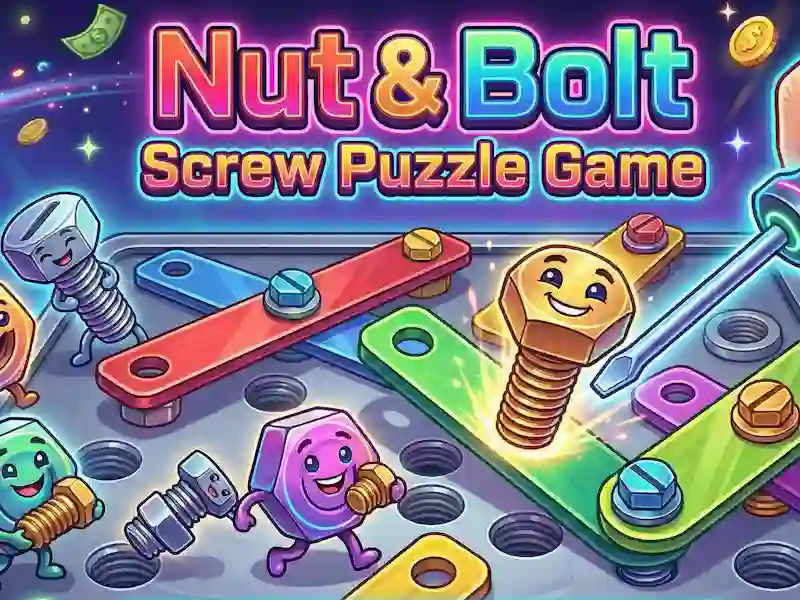 Játék Nut & Bolt Screw Puzzle online
