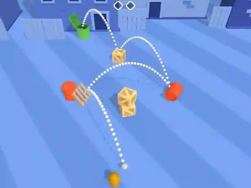 Játék Adja át a 3D-s labdát online