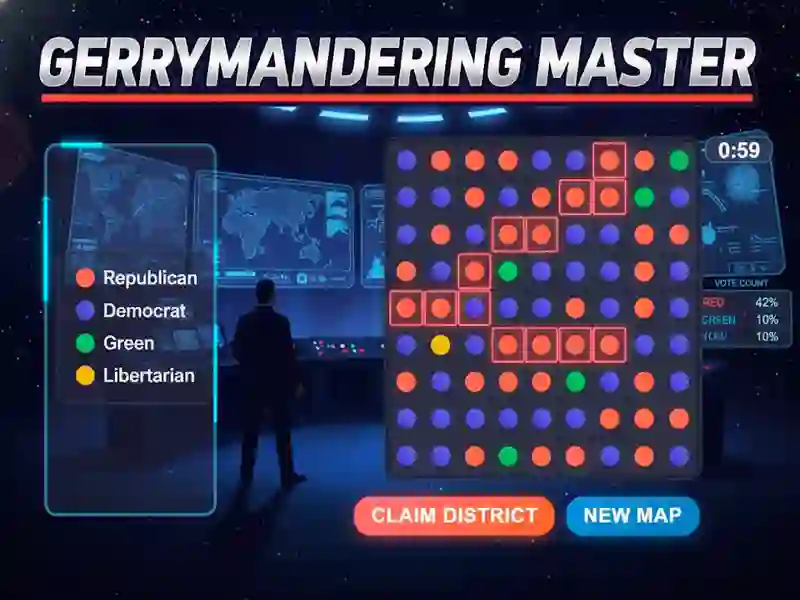 Játék Gerrymandering mester online