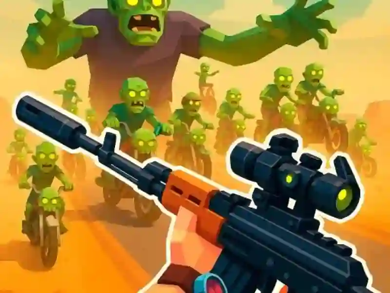 Játék Zombie Road: Shooter pusztítással online