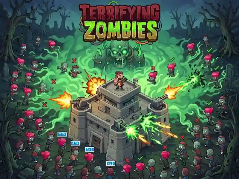 Játék Terrifying Zombies online