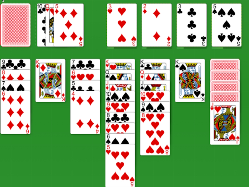 Játék Kártyakérdés: Solitaire online