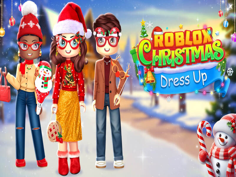 Játék Roblox karácsonyi öltözködés online