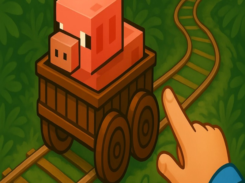 Játék Állat a síneken! online