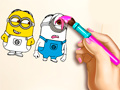 Játék Mini színezőkönyv online