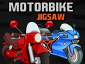Játék Rajzfilm Motoros Puzzle online