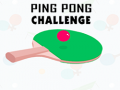 Játék Ping Pong Kihívás online