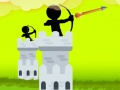 Játék Stickman Íjász Kastély online