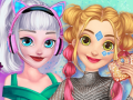 Játék Elsa és Rapunzel Jövő divatja online