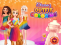 Játék Disney Ruhák Színezése online