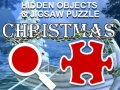 Játék Rejtett tárgyak és karácsonyi puzzlek online