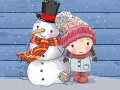 Játék Téli puzzle online