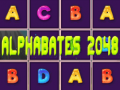 Játék Ábécé 2048 online