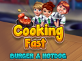 Játék Gyors Főzés: Hamburger és Hot Dog online