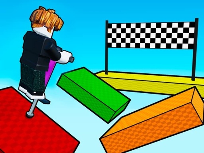 Játék Obby: Pogo Parkour! online