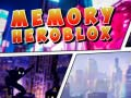 Játék Memória Heroblox online
