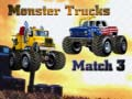 Játék Szörny Teherautók Match 3 online