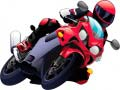 Játék Rajzfilm Motoros Puzzle online