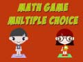 Játék Matematikai Játék Többválasztós online