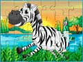 Játék Boldog Állatok Puzzle online