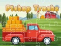 Játék Pickup teherautók puzzle online