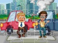 Játék Balesetes Autós Puzzle online