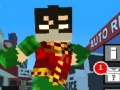 Játék Teen Titans Go: Minecraft Tinédzser Futó 3D online