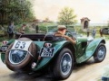 Játék Vintage Autók Festmény Puzzlije online
