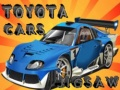 Játék Toyota autók puzzle online