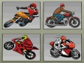 Játék Verseny Motoros Memória online