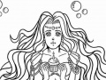 Játék Kawaii sellők színezőkönyv online