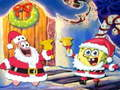 Játék SpongeBob Karácsonyi Puzzlekép online