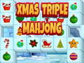 Játék Karácsonyi Háromszor Mahjong online