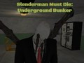 Játék Slenderman Meg kell Halnia: Földalatti Pince online