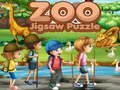 Játék Állatkerti puzzle online