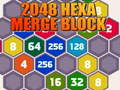 Játék 2048 Hexa Összeolvadás Blokk online