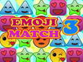 Játék Emoji Match 3 online