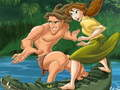 Játék Tarzan puzzle gyűjtemény online