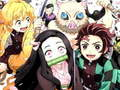 Játék Nezuko Tanjiro Puzzle online