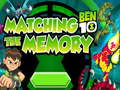 Játék Ben 10: Memória Játék online