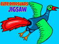 Játék Cuki Dinoszauruszok Puzzleként online
