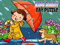 Játék Gyerekek esős napi puzzle online