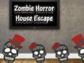 Játék Zombi Horror Ház Escape online