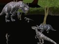 Játék Éjféli Többjátékos Dinosaur Vadászat online
