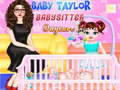 Játék Baba Taylor Babysitter Bölcsőde online