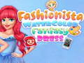 Játék Fashionista: Vízfesték Fantázia Ruha online
