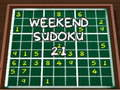 Játék Hétvégi Sudoku 21 online