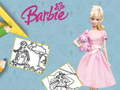 Játék Barbie Színezőkönyv online